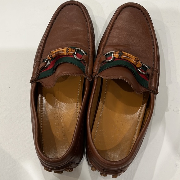 Incredible horse bit Bamboo Gucci loafers - Picture 7 of 7